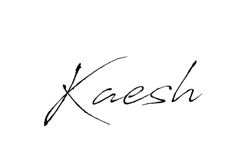 Also we have Kaesh name is the best signature style. Create professional handwritten signature collection using Antro_Vectra autograph style. Kaesh signature style 6 images and pictures png