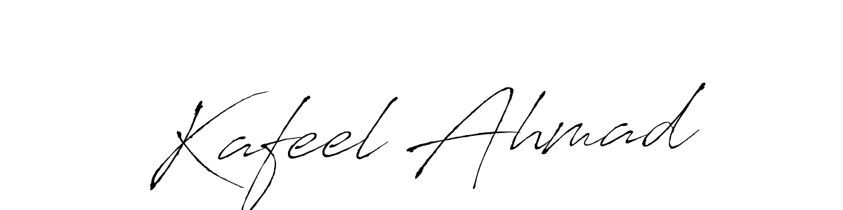 Kafeel Ahmad stylish signature style. Best Handwritten Sign (Antro_Vectra) for my name. Handwritten Signature Collection Ideas for my name Kafeel Ahmad. Kafeel Ahmad signature style 6 images and pictures png