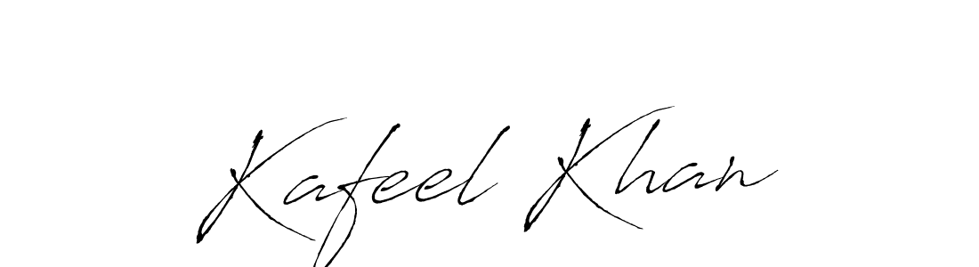 You should practise on your own different ways (Antro_Vectra) to write your name (Kafeel Khan) in signature. don't let someone else do it for you. Kafeel Khan signature style 6 images and pictures png