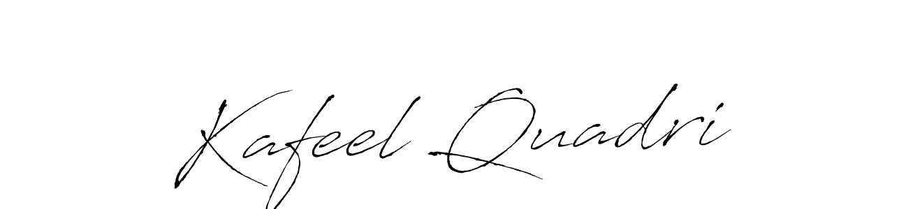 The best way (Antro_Vectra) to make a short signature is to pick only two or three words in your name. The name Kafeel Quadri include a total of six letters. For converting this name. Kafeel Quadri signature style 6 images and pictures png