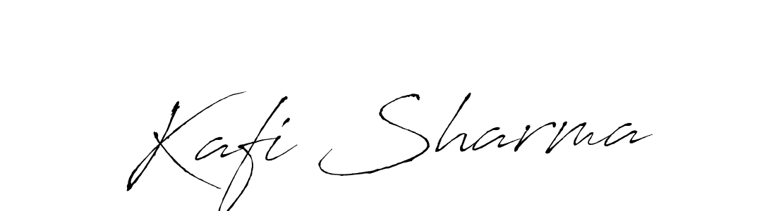 Also we have Kafi Sharma name is the best signature style. Create professional handwritten signature collection using Antro_Vectra autograph style. Kafi Sharma signature style 6 images and pictures png