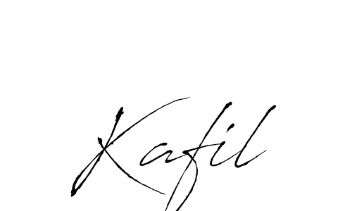 Create a beautiful signature design for name Kafil. With this signature (Antro_Vectra) fonts, you can make a handwritten signature for free. Kafil signature style 6 images and pictures png