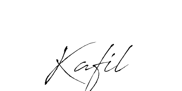 Design your own signature with our free online signature maker. With this signature software, you can create a handwritten (Antro_Vectra) signature for name Kafil . Kafil  signature style 6 images and pictures png