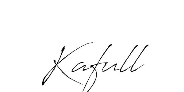 Design your own signature with our free online signature maker. With this signature software, you can create a handwritten (Antro_Vectra) signature for name Kafull. Kafull signature style 6 images and pictures png