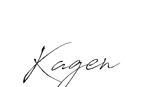 How to make Kagen signature? Antro_Vectra is a professional autograph style. Create handwritten signature for Kagen name. Kagen signature style 6 images and pictures png