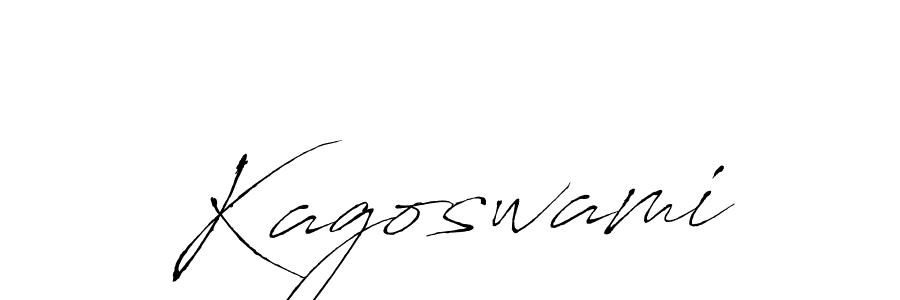 How to make Kagoswami name signature. Use Antro_Vectra style for creating short signs online. This is the latest handwritten sign. Kagoswami signature style 6 images and pictures png