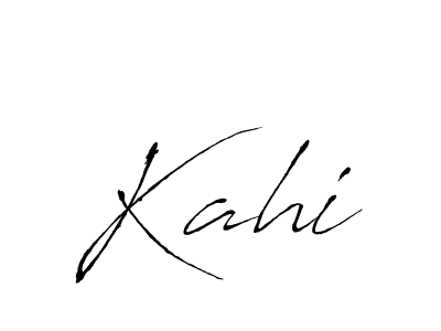 Antro_Vectra is a professional signature style that is perfect for those who want to add a touch of class to their signature. It is also a great choice for those who want to make their signature more unique. Get Kahi name to fancy signature for free. Kahi signature style 6 images and pictures png