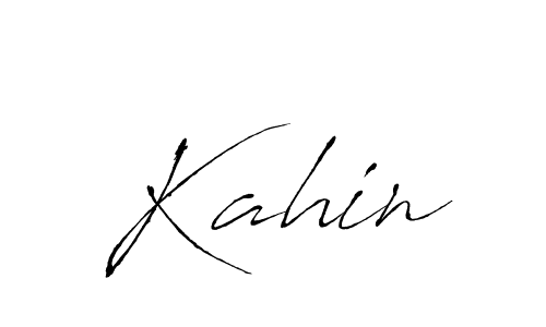 You should practise on your own different ways (Antro_Vectra) to write your name (Kahin) in signature. don't let someone else do it for you. Kahin signature style 6 images and pictures png
