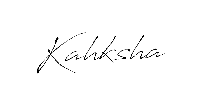 Similarly Antro_Vectra is the best handwritten signature design. Signature creator online .You can use it as an online autograph creator for name Kahksha. Kahksha signature style 6 images and pictures png