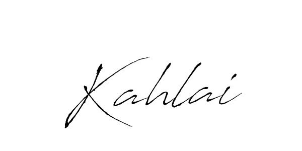 Also You can easily find your signature by using the search form. We will create Kahlai name handwritten signature images for you free of cost using Antro_Vectra sign style. Kahlai signature style 6 images and pictures png