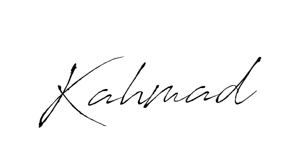 Similarly Antro_Vectra is the best handwritten signature design. Signature creator online .You can use it as an online autograph creator for name Kahmad. Kahmad signature style 6 images and pictures png