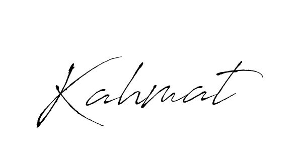 Also we have Kahmat name is the best signature style. Create professional handwritten signature collection using Antro_Vectra autograph style. Kahmat signature style 6 images and pictures png