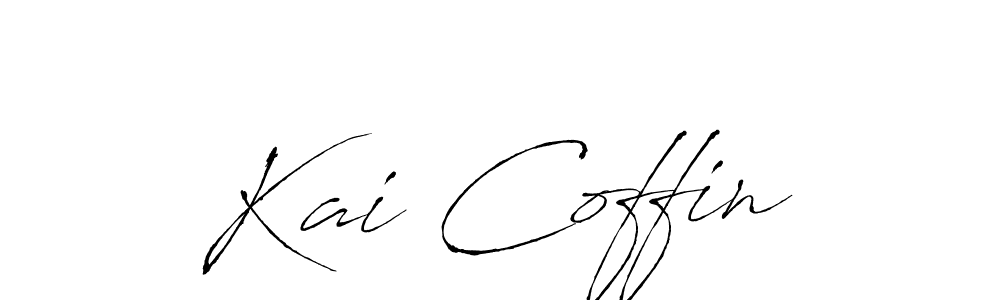 Similarly Antro_Vectra is the best handwritten signature design. Signature creator online .You can use it as an online autograph creator for name Kai Coffin. Kai Coffin signature style 6 images and pictures png