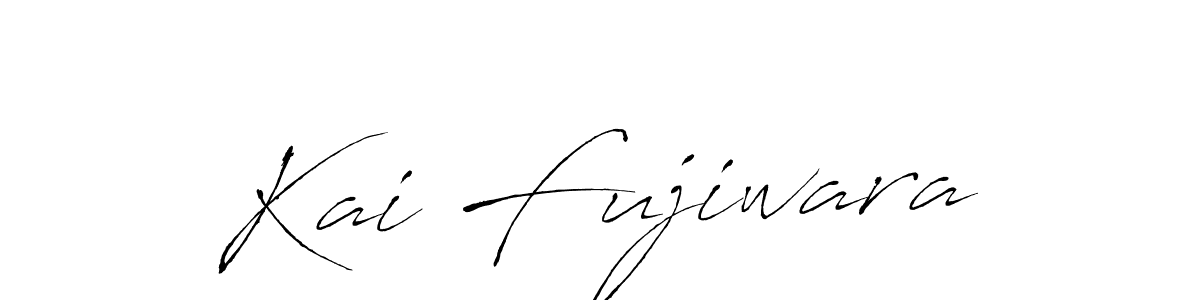Create a beautiful signature design for name Kai Fujiwara. With this signature (Antro_Vectra) fonts, you can make a handwritten signature for free. Kai Fujiwara signature style 6 images and pictures png