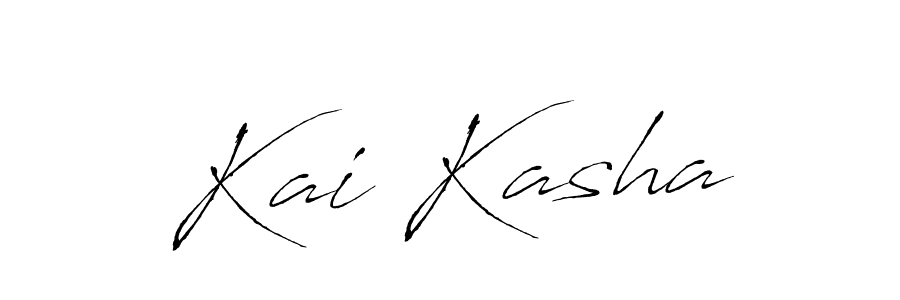 Make a beautiful signature design for name Kai Kasha. With this signature (Antro_Vectra) style, you can create a handwritten signature for free. Kai Kasha signature style 6 images and pictures png