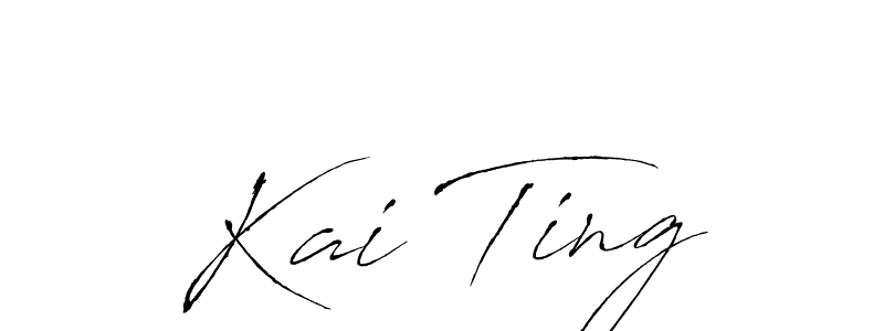 Antro_Vectra is a professional signature style that is perfect for those who want to add a touch of class to their signature. It is also a great choice for those who want to make their signature more unique. Get Kai Ting name to fancy signature for free. Kai Ting signature style 6 images and pictures png