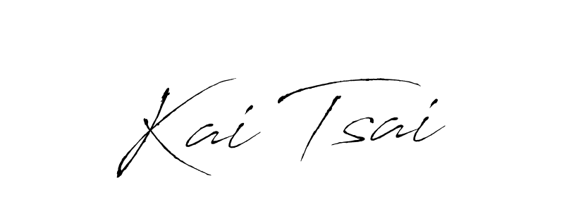 Use a signature maker to create a handwritten signature online. With this signature software, you can design (Antro_Vectra) your own signature for name Kai Tsai. Kai Tsai signature style 6 images and pictures png