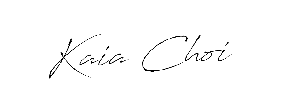 Kaia Choi stylish signature style. Best Handwritten Sign (Antro_Vectra) for my name. Handwritten Signature Collection Ideas for my name Kaia Choi. Kaia Choi signature style 6 images and pictures png