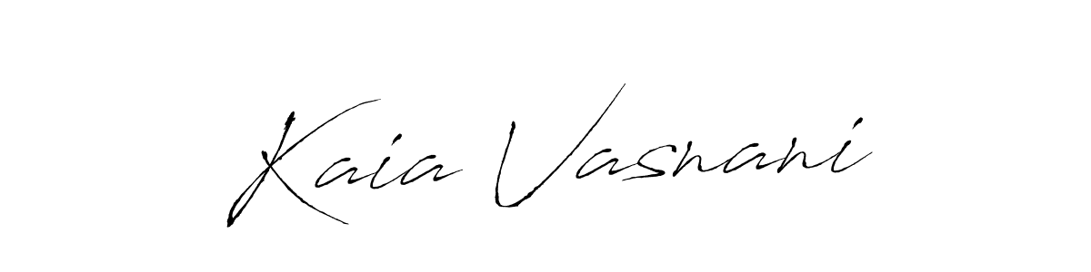 You can use this online signature creator to create a handwritten signature for the name Kaia Vasnani. This is the best online autograph maker. Kaia Vasnani signature style 6 images and pictures png