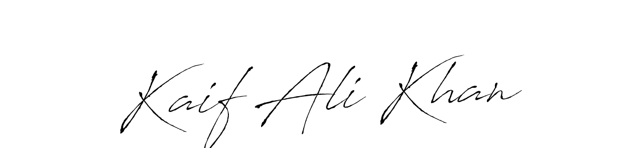 Make a short Kaif Ali Khan signature style. Manage your documents anywhere anytime using Antro_Vectra. Create and add eSignatures, submit forms, share and send files easily. Kaif Ali Khan signature style 6 images and pictures png