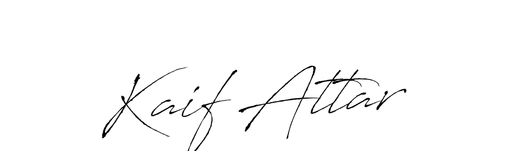 See photos of Kaif Attar official signature by Spectra . Check more albums & portfolios. Read reviews & check more about Antro_Vectra font. Kaif Attar signature style 6 images and pictures png