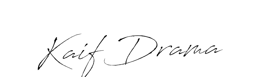 Use a signature maker to create a handwritten signature online. With this signature software, you can design (Antro_Vectra) your own signature for name Kaif Drama. Kaif Drama signature style 6 images and pictures png