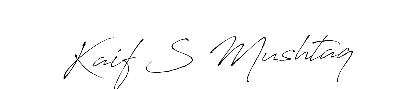 Similarly Antro_Vectra is the best handwritten signature design. Signature creator online .You can use it as an online autograph creator for name Kaif S Mushtaq. Kaif S Mushtaq signature style 6 images and pictures png