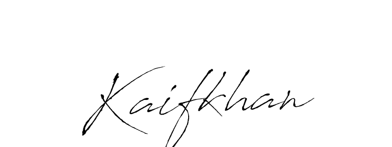 How to make Kaifkhan name signature. Use Antro_Vectra style for creating short signs online. This is the latest handwritten sign. Kaifkhan signature style 6 images and pictures png