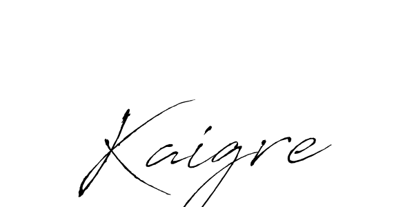 Antro_Vectra is a professional signature style that is perfect for those who want to add a touch of class to their signature. It is also a great choice for those who want to make their signature more unique. Get Kaigre name to fancy signature for free. Kaigre signature style 6 images and pictures png