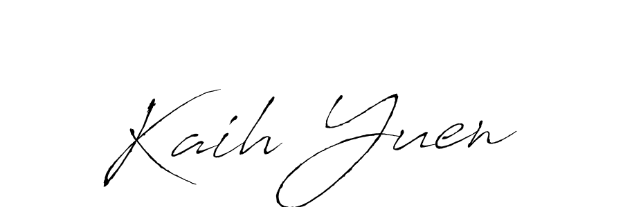 Similarly Antro_Vectra is the best handwritten signature design. Signature creator online .You can use it as an online autograph creator for name Kaih Yuen. Kaih Yuen signature style 6 images and pictures png