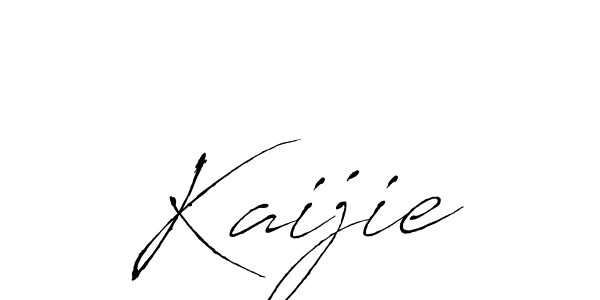 It looks lik you need a new signature style for name Kaijie. Design unique handwritten (Antro_Vectra) signature with our free signature maker in just a few clicks. Kaijie signature style 6 images and pictures png