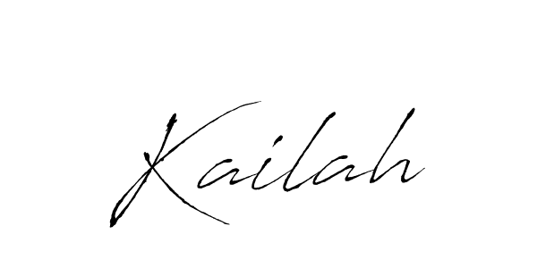 Make a beautiful signature design for name Kailah. With this signature (Antro_Vectra) style, you can create a handwritten signature for free. Kailah signature style 6 images and pictures png