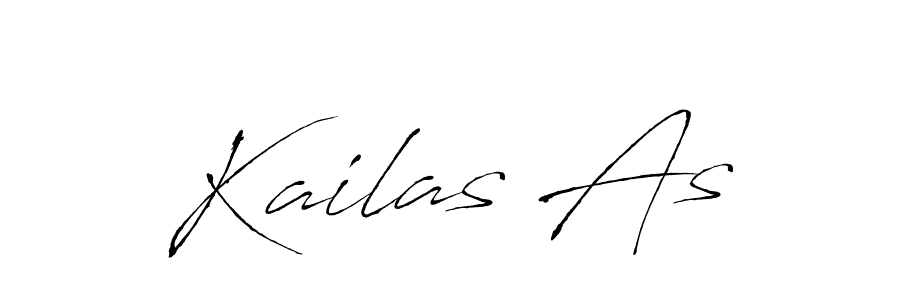 It looks lik you need a new signature style for name Kailas As. Design unique handwritten (Antro_Vectra) signature with our free signature maker in just a few clicks. Kailas As signature style 6 images and pictures png