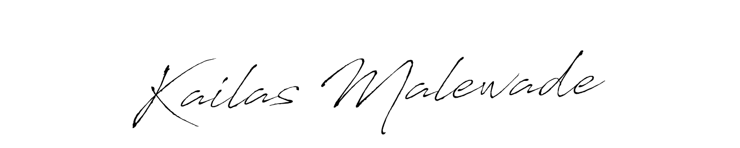 It looks lik you need a new signature style for name Kailas Malewade. Design unique handwritten (Antro_Vectra) signature with our free signature maker in just a few clicks. Kailas Malewade signature style 6 images and pictures png