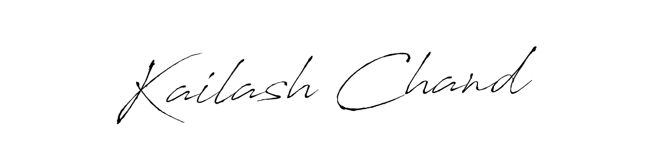 This is the best signature style for the Kailash Chand name. Also you like these signature font (Antro_Vectra). Mix name signature. Kailash Chand signature style 6 images and pictures png