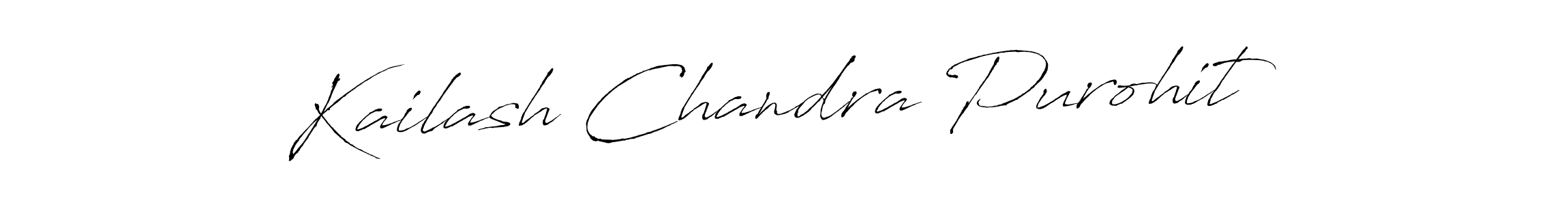 Make a beautiful signature design for name Kailash Chandra Purohit. Use this online signature maker to create a handwritten signature for free. Kailash Chandra Purohit signature style 6 images and pictures png