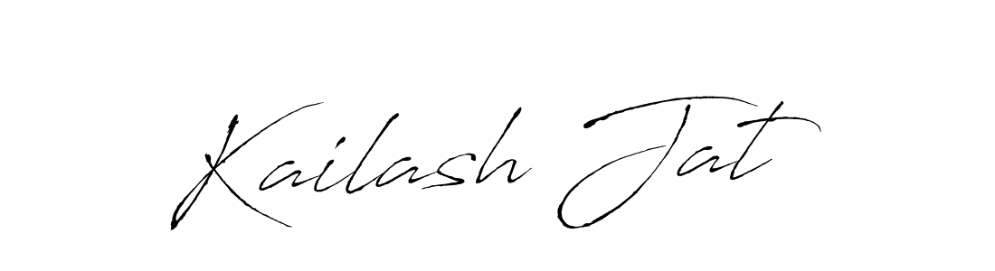 This is the best signature style for the Kailash Jat name. Also you like these signature font (Antro_Vectra). Mix name signature. Kailash Jat signature style 6 images and pictures png