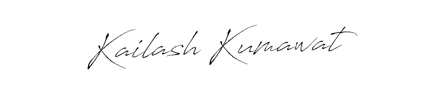 Similarly Antro_Vectra is the best handwritten signature design. Signature creator online .You can use it as an online autograph creator for name Kailash Kumawat. Kailash Kumawat signature style 6 images and pictures png