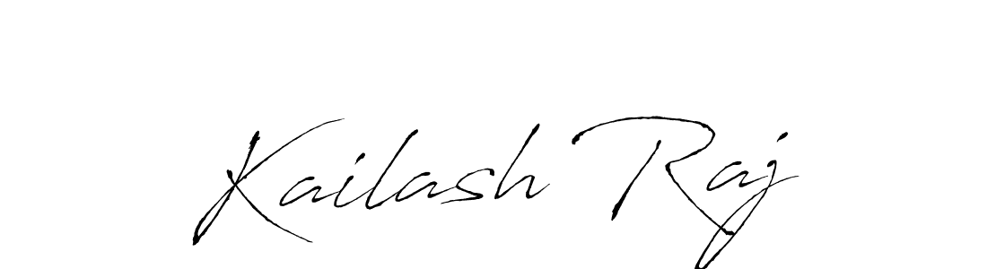 How to make Kailash Raj signature? Antro_Vectra is a professional autograph style. Create handwritten signature for Kailash Raj name. Kailash Raj signature style 6 images and pictures png