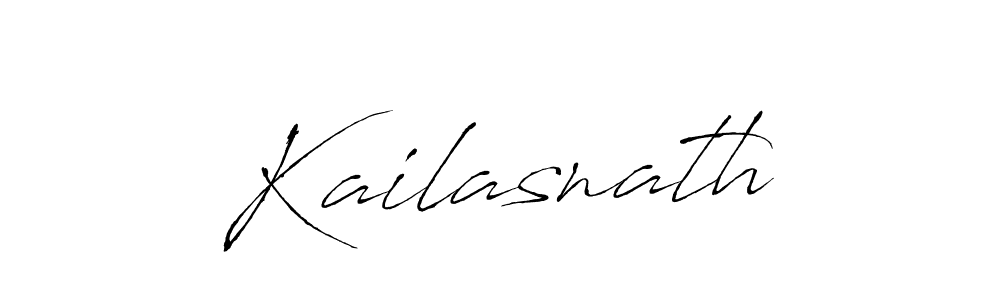 How to make Kailasnath signature? Antro_Vectra is a professional autograph style. Create handwritten signature for Kailasnath name. Kailasnath signature style 6 images and pictures png