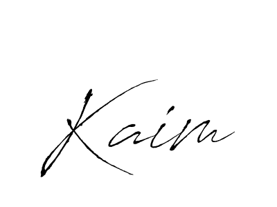 How to make Kaim name signature. Use Antro_Vectra style for creating short signs online. This is the latest handwritten sign. Kaim signature style 6 images and pictures png