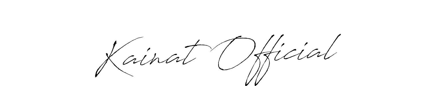 See photos of Kainat Official official signature by Spectra . Check more albums & portfolios. Read reviews & check more about Antro_Vectra font. Kainat Official signature style 6 images and pictures png