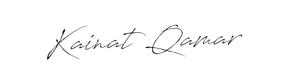 if you are searching for the best signature style for your name Kainat Qamar. so please give up your signature search. here we have designed multiple signature styles  using Antro_Vectra. Kainat Qamar signature style 6 images and pictures png