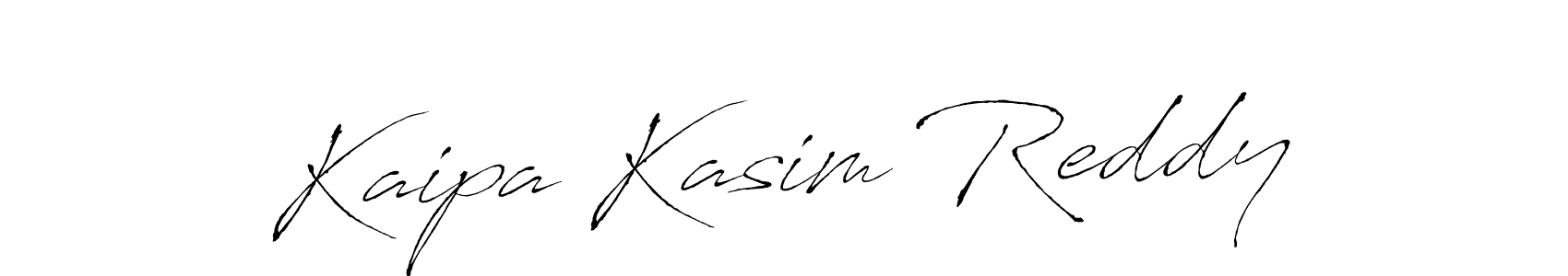 Antro_Vectra is a professional signature style that is perfect for those who want to add a touch of class to their signature. It is also a great choice for those who want to make their signature more unique. Get Kaipa Kasim Reddy name to fancy signature for free. Kaipa Kasim Reddy signature style 6 images and pictures png