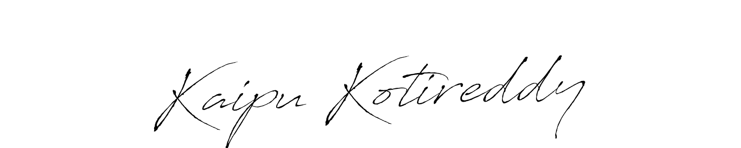 This is the best signature style for the Kaipu Kotireddy name. Also you like these signature font (Antro_Vectra). Mix name signature. Kaipu Kotireddy signature style 6 images and pictures png