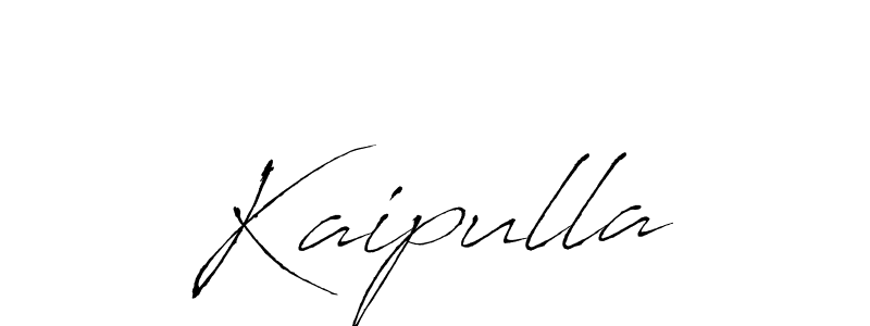 Design your own signature with our free online signature maker. With this signature software, you can create a handwritten (Antro_Vectra) signature for name Kaipulla. Kaipulla signature style 6 images and pictures png