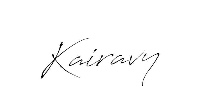 Use a signature maker to create a handwritten signature online. With this signature software, you can design (Antro_Vectra) your own signature for name Kairavy. Kairavy signature style 6 images and pictures png
