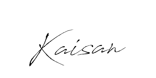 How to make Kaisan name signature. Use Antro_Vectra style for creating short signs online. This is the latest handwritten sign. Kaisan signature style 6 images and pictures png