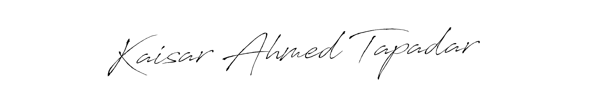 Make a beautiful signature design for name Kaisar Ahmed Tapadar. Use this online signature maker to create a handwritten signature for free. Kaisar Ahmed Tapadar signature style 6 images and pictures png