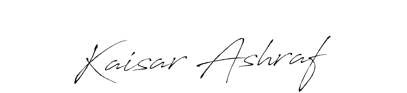 Make a short Kaisar Ashraf signature style. Manage your documents anywhere anytime using Antro_Vectra. Create and add eSignatures, submit forms, share and send files easily. Kaisar Ashraf signature style 6 images and pictures png